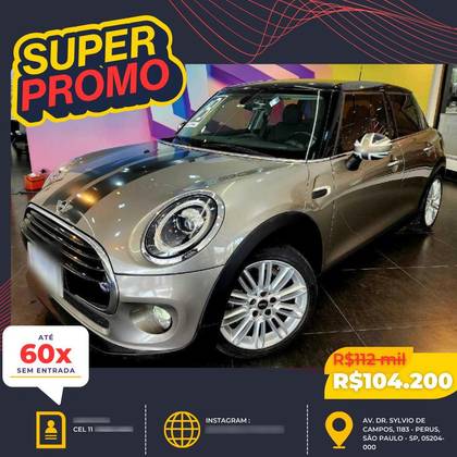 MINI COOPER 1.5 12V TWINPOWER GASOLINA 4P STEPTRONIC